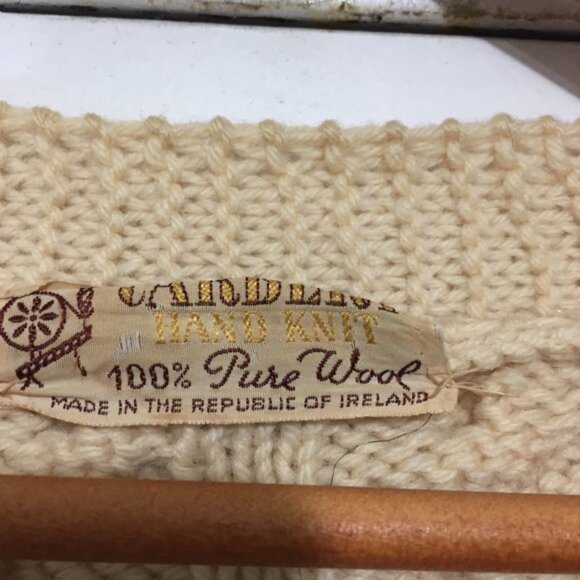 VINTAGE CARBERY WOOL CARDIGAN SWEATERS SIZE XL - Picture 6 of 8